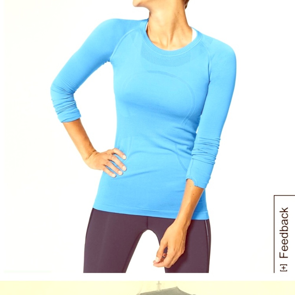 Three lulu lemon swift long sleeve shirts